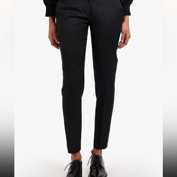 Stella McCartney Black Wool Pencil Pants XS (IT 36) - Picture 4 of 11